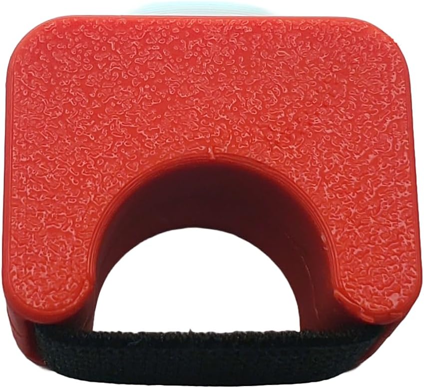 Flex Clicker Hands-Free Training Ring | Finger Clicker for Dog Obedience | Puppy Behavior Tool | Animal Trainer for Birds & Horses | Pet Discipline & Behavior Aid | Easy-to-Use Teaching Device | Red