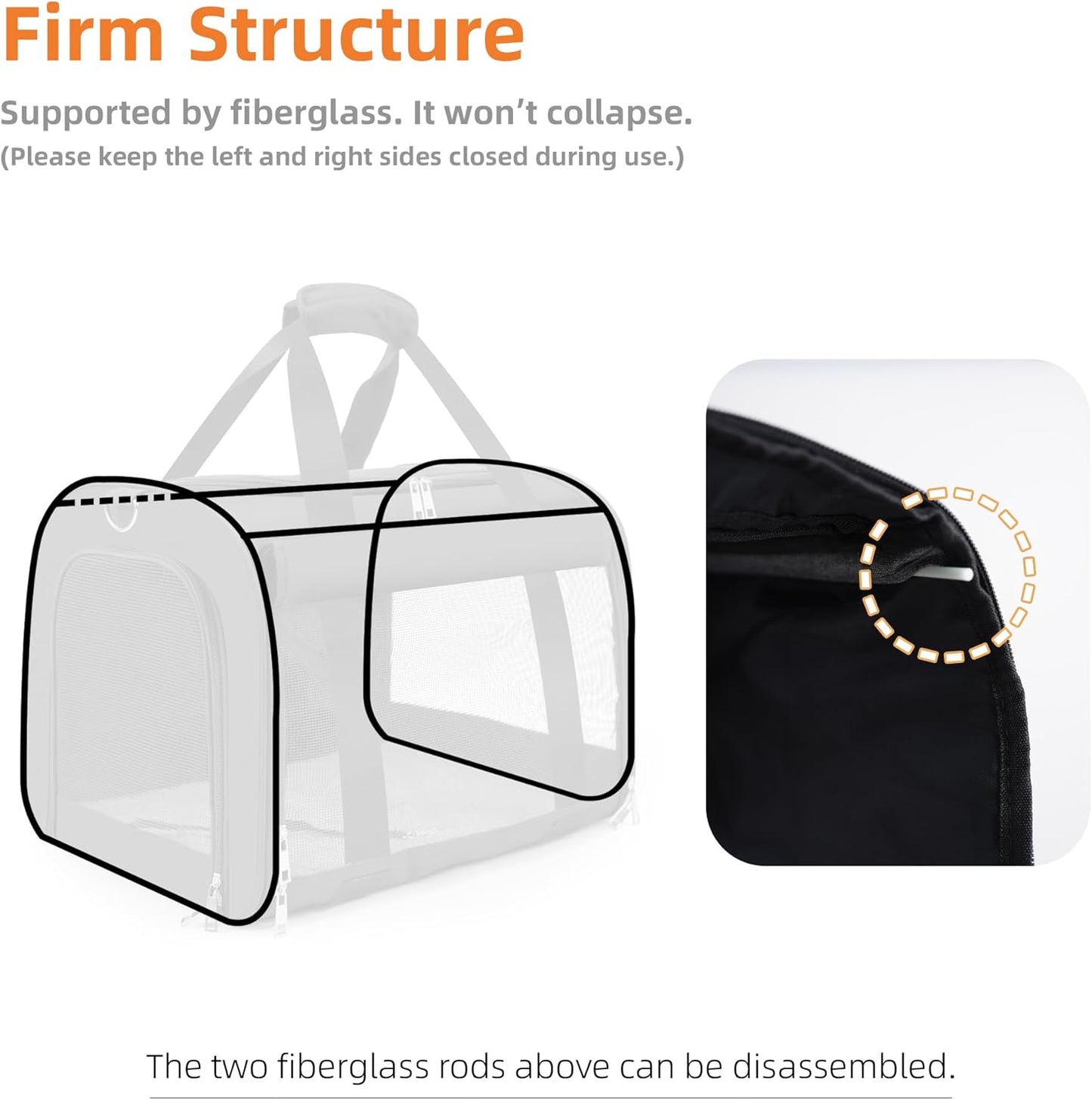 TWDEPART Cat Carrier Backpack - Multifunctional, Firm & Foldable with Roll-Up Shade, Breathable Design Includes Collapsible Bowl & Cushion (Grey)