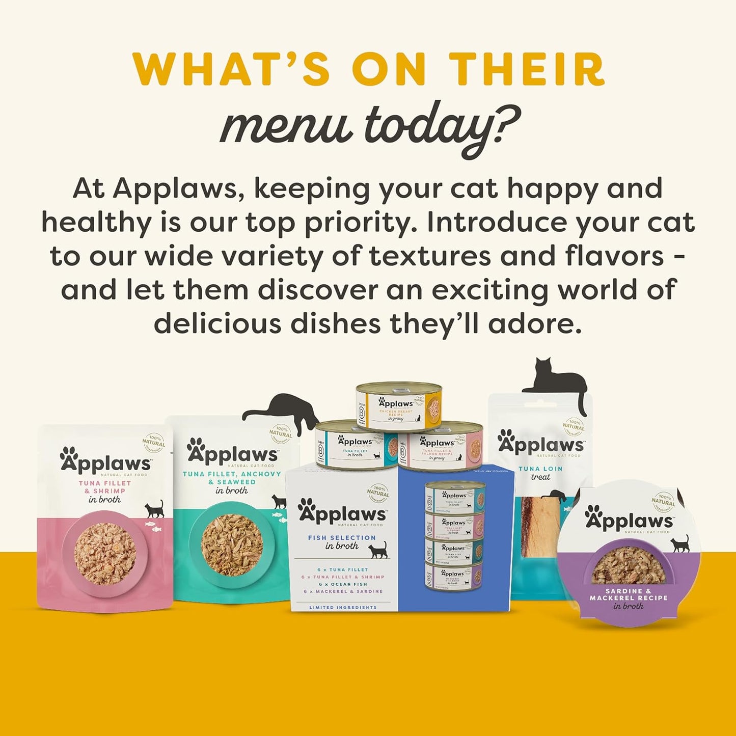 Applaws Natural Wet Cat Food, 24 Count, Limited Ingredient Canned Wet Cat Food, Chicken with Pumpkin in Broth, 2.47oz Cans