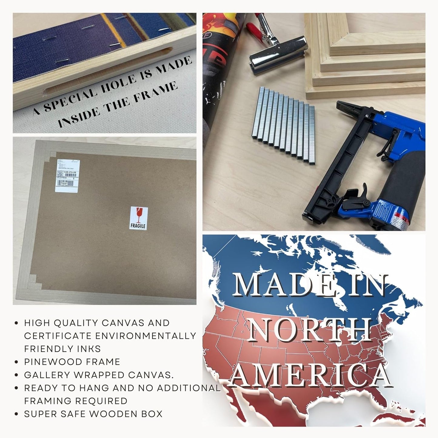 Nature Wall Art Prints - Ocean Forest Mountain Lake Canvas Landscapes - Small to Extra Large Living Room Bedroom Kitchen Bathroom Décor (Sandy Ocean Beach, 16L" x 24W")