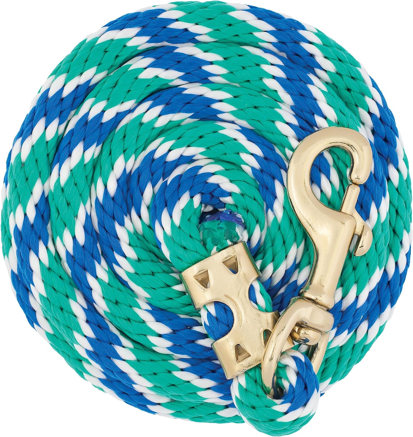 Weaver Equine Performance Lead Rope, Long Horse Lead Rope with Quick Halter Attachment, Soft Comfort Grip, Barn Horse Tack for Daily Use & Showing