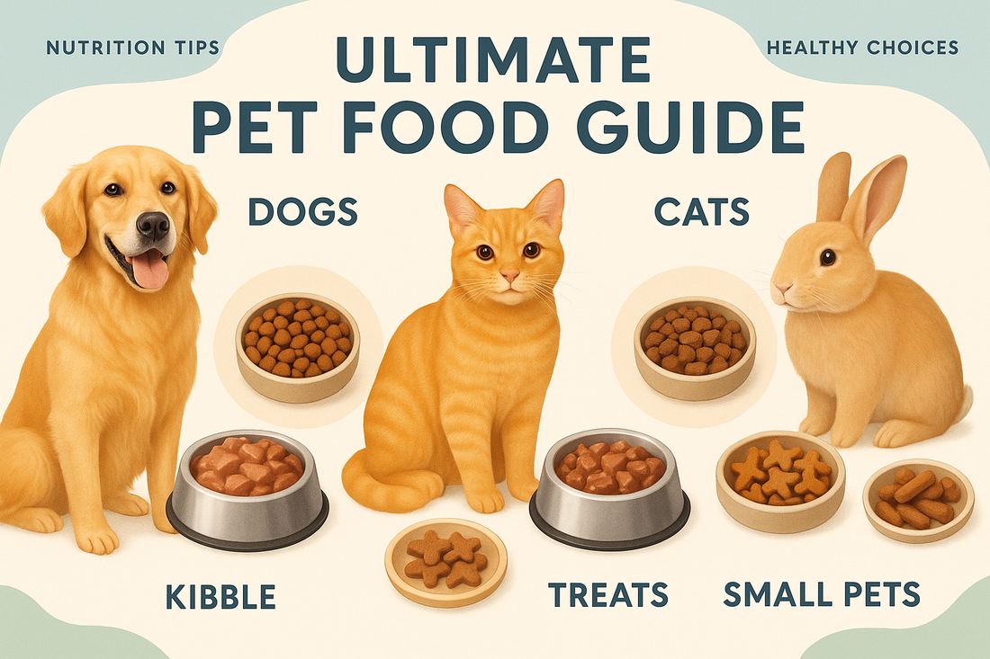 The Ultimate Guide to Choosing the Best Pet Food for Dogs, Cats, and Small Pets