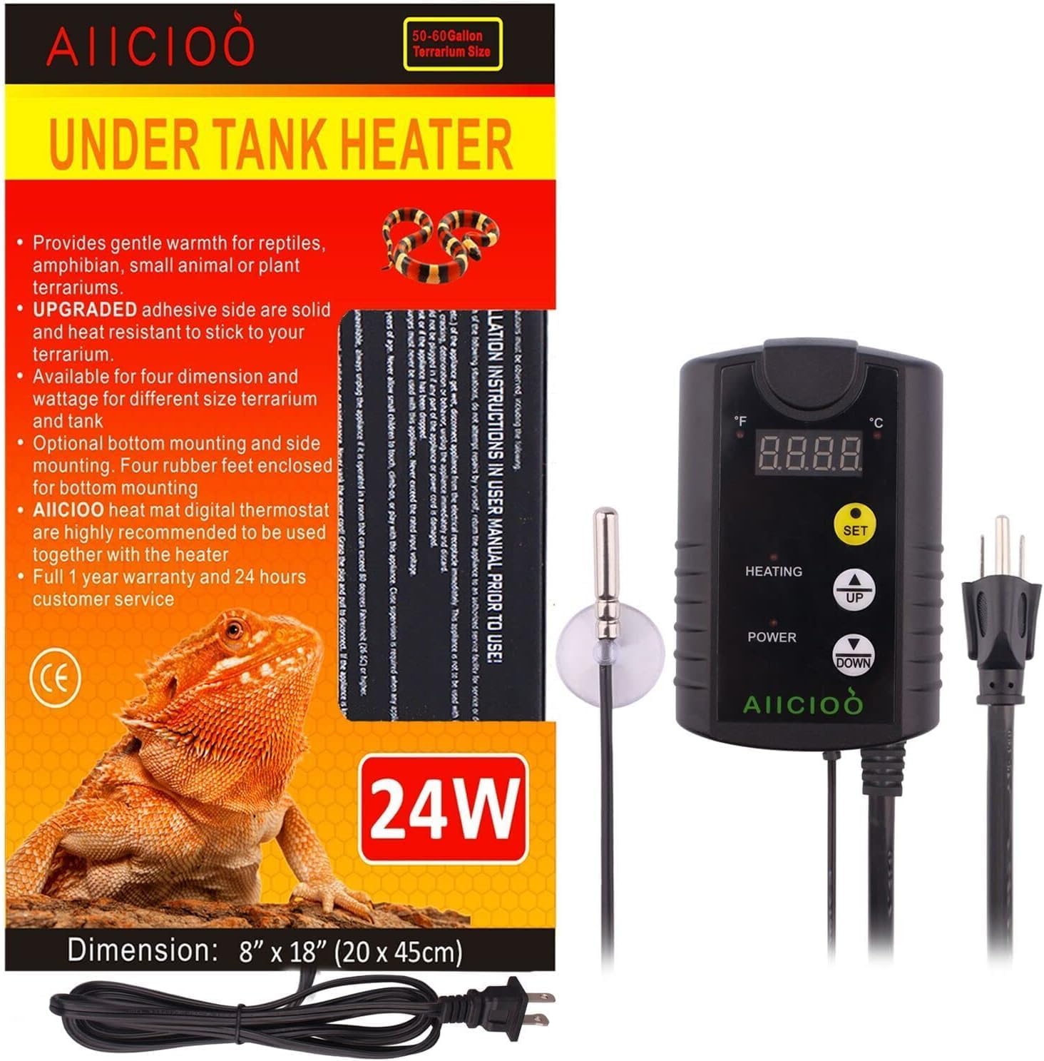 Terrarium Heat Lamps & Mats