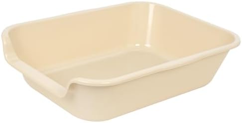 Extra Large Low Entry ABS Cat Litter Box, 1 Pack by Ying+Tutu