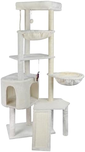 Wang Xin Four Layer Big Cat Tree by Unknown