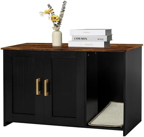 Dwanton Cat Litter Box Enclosure, by DWANTON