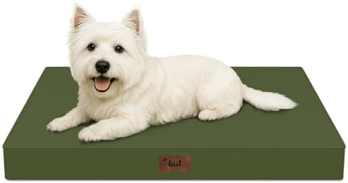 Waterproof Orthopedic Dog Crate Bed by TailStories