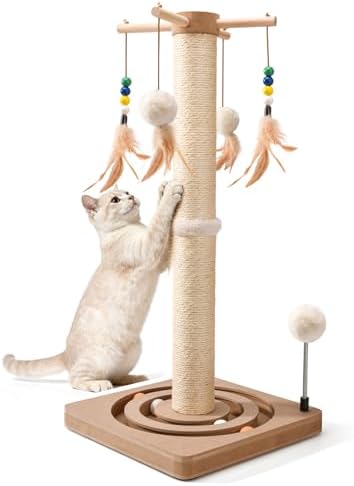 LIFLIX 25 Inches Cat Scratching Post by LIFLIX