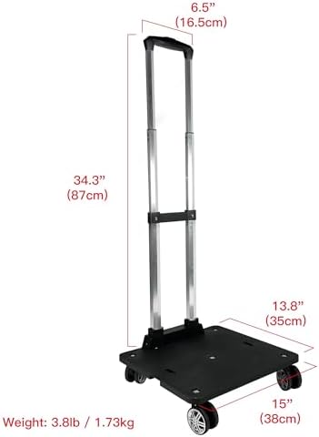 Mr. Peanut's Spinner Wheelbase Luggage Cart, Adding Rolling Functionality to - Image 6