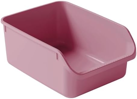 Large Cat Litter Box with High Sides, Cat Boxes by LoopTime