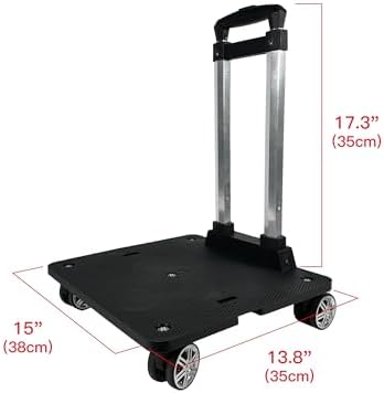 Mr. Peanut's Spinner Wheelbase Luggage Cart, Adding Rolling Functionality to - Image 5