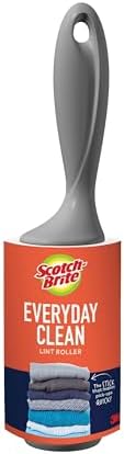 Scotch-Brite Lint Roller, 100 Sheets – Sticky Lint Remover by Scotch-Brite