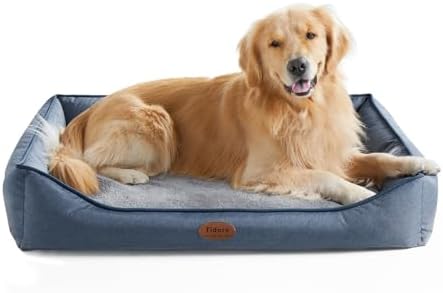 Tidore Orthopedic Dog Beds for Medium Dogs, Durable Egg Crate Foam Sofa Dog Bed by Tidore