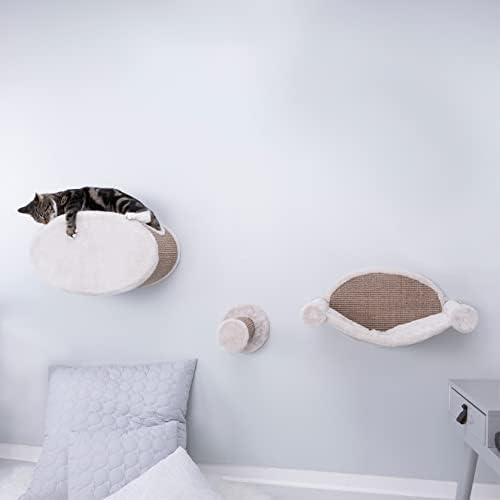 Trixie Liam Wall Mounted 3 pcs Lounge Set, and Step, 18.8" L x 11.0" W x 11.3" - Image 3
