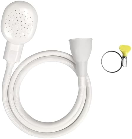 Soerreo Sink Spray Rubber Hose, Portable Rubber Hose Nozzle, Shampoo Sprayer by Soerreo