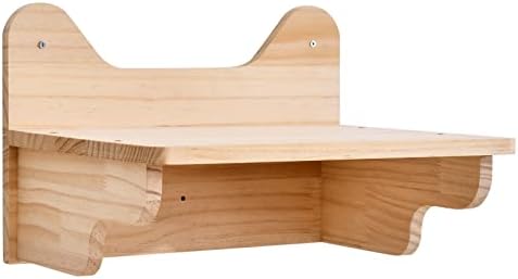 Space Capsule Style Transparent Cover Cat Bed, Wall Mounted Cats Shelf House - Image 7