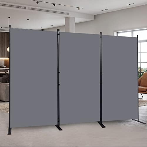 Room Divider 3 Panel-102''Wide, 6FT Room Dividers and Folding Privacy Screen by HOMSCREENER