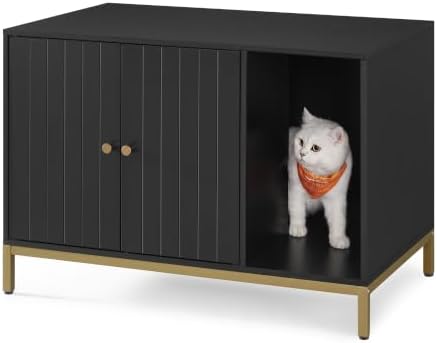 Feandrea Cat Litter Box Enclosure, by FeandreabySONGMICSHOME