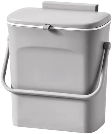 LALASTAR Kitchen Compost Bin for Countertop or Under Sink, Hanging Small Trash by LALASTAR