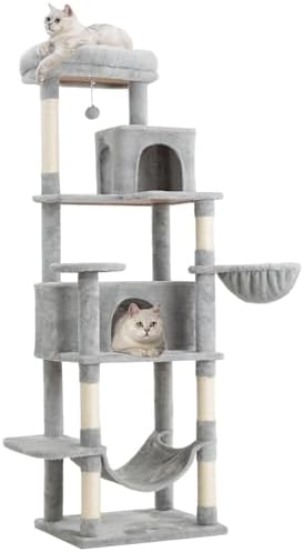 Multi-Level Cat Tree, 69 Inches Tall Cat Tower by cattree