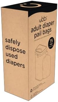 Ubbi Adult Diaper Pail Plastic Bags - Image 7