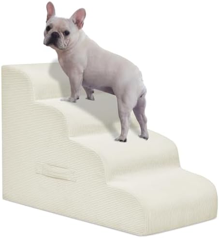 Mesa Lemon 4 Step Dog Stairs Pet Ramp by MesaLemon