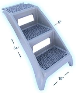 Booster Bath Elevated Portable Pet Bathing and Grooming Dog Bath Tub, Steps - Image 3