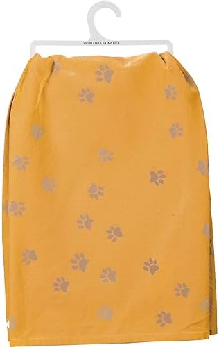 Primitives by Kathy Cotton Decorative Dish Towel, Fetch it Yourself - Image 2