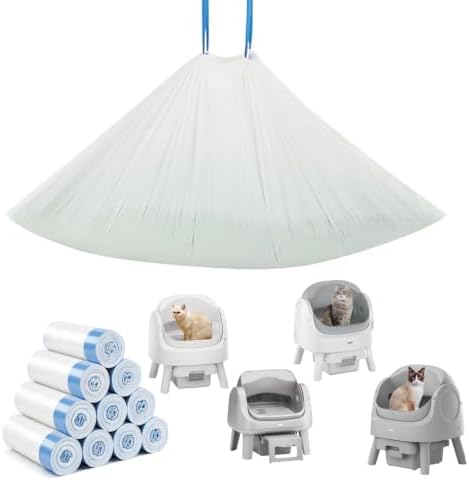Replacement Litter Box Bags Compatible by FOXORU