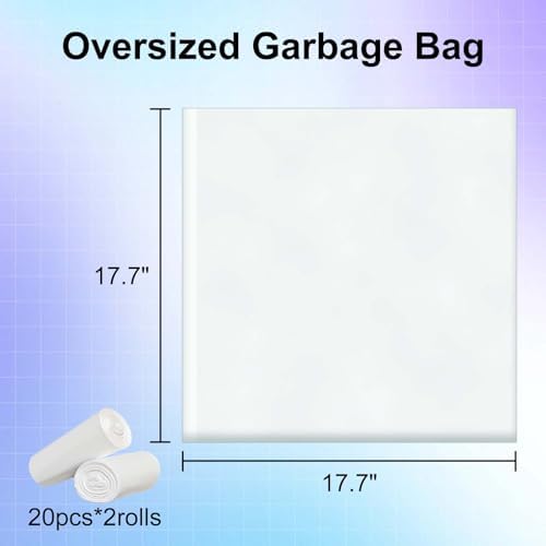 Dedicated to UPFAS Automatic Cat Litter Box Liners, Small Garbage bag, 2 Rolls - Image 3