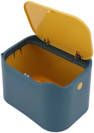 Cat Litter Trash Can, Airtight Press Lid, Compact 7.09 in - Image 7