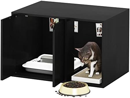 Furinno PELI 24" Wide Cat Litter Box Enclosure by Furinno-FitsYourSpaceFitsYourBudget