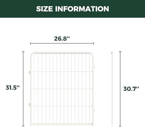FXW Homeplus Indoor Dog Playpen, 4 Panels, - Image 4