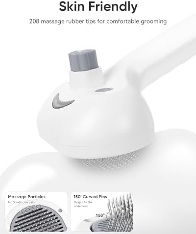 Pet Steam Brush Dog Cat 2026 New Grooming Comb - Image 5