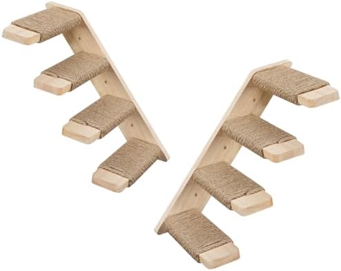 HOOBRO 2 Pack Cat Wall Shelves by HOOBRO
