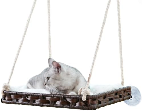 SETVSON Cat Window Perch, Cat Window Hammock Bed by SETVSON