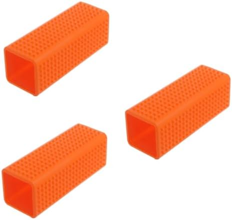FOMIYES 3pcs Silicone Pet Hair Remover Brush by FOMIYES