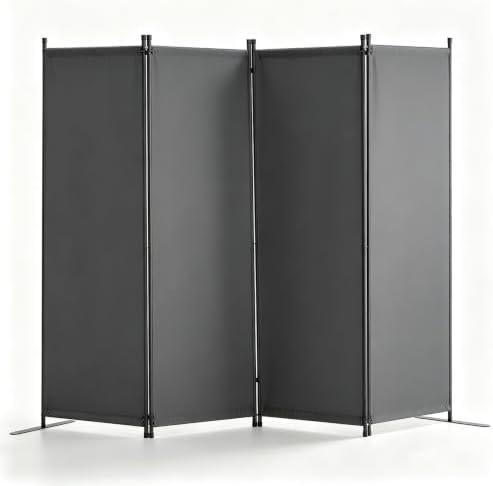 VEVOR Room Divider, 4 Panel Room Dividers and Folding Privacy Screens, Fabric by VEVOR