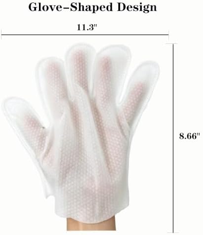 20 Pack Deodorizing Pet Cleaning Glove Wipes - Image 4