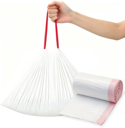 Drawstring Cat Litter Box Liners, 2 Mil Thick Claw Resistant Cat Pan Liner) by Gereen