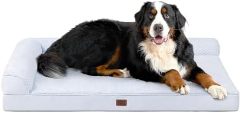 EHEYCIGA Memory Foam Dog Bed, Extra Large Size Dog Bed by EHEYCIGA