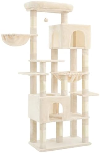 Heybly Cat Tree, 76-Inch Tall Heavy Duty Cat Tower - Image 4