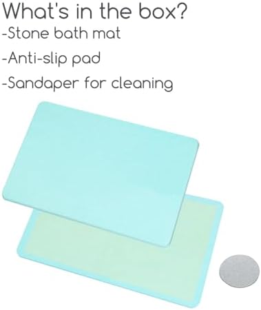 Stone Bath Mat 24"x16" - Image 3