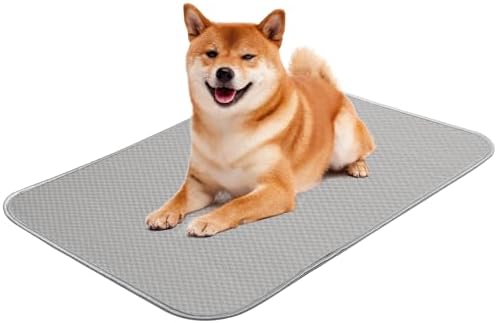 Buvlnee Summer Dog Cooling Mat Washable Ice Silk Self Cool Pad by Buvlnee