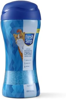 Fresh Step Cat Litter Crystals Deodorizer, Fresh Scent, 15 Oz - Image 7