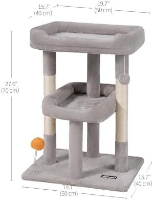 FourFurPets Small Cat Tree, Cat Tower - Image 5