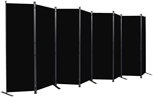 Room Divider 8 Panel-176''Wide, 6FT Room Dividers and Folding Privacy Screen by HOMSCREENER
