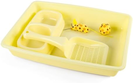 PAWISE Cat Litter Box Set, Small Kitten Starter Kit, Includes Litter Box - Image 2