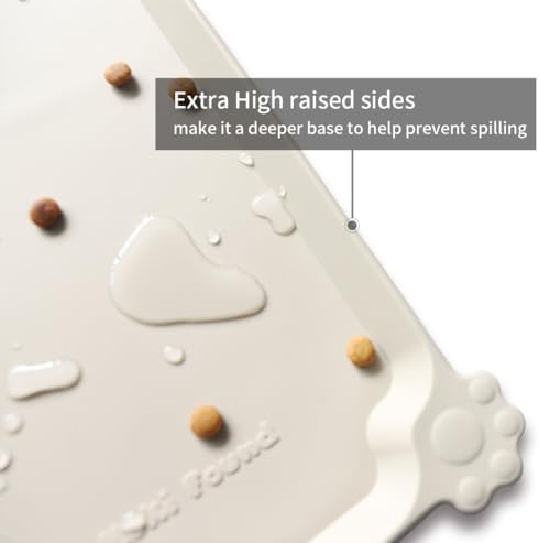 Hoki Found X-Large Silicone Non Slip Pet Food Mats - Image 2