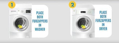 FurZapper Pet Hair Remover for Laundry, Dander from Clothes & Laundry - Image 3